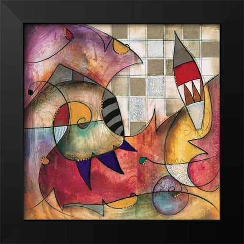 Primo I Black Modern Wood Framed Art Print by Waugh, Eric