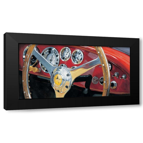 Gran Premio Black Modern Wood Framed Art Print with Double Matting by Brook, Francis