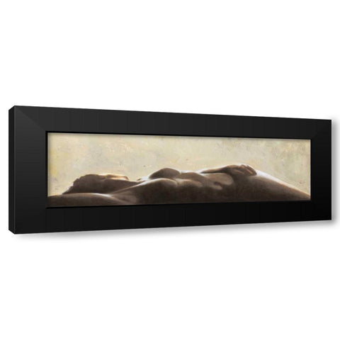 Silhouette Black Modern Wood Framed Art Print with Double Matting by Mariani, Giorgio
