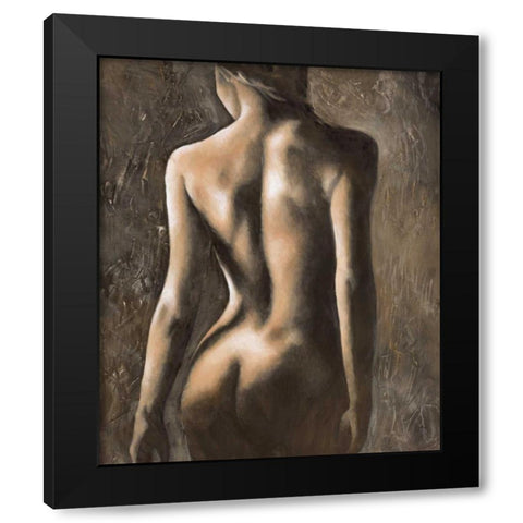Femminilita I Black Modern Wood Framed Art Print with Double Matting by Mariani, Giorgio