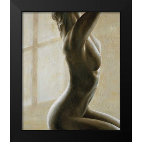 In penombra I Black Modern Wood Framed Art Print by Mariani, Giorgio