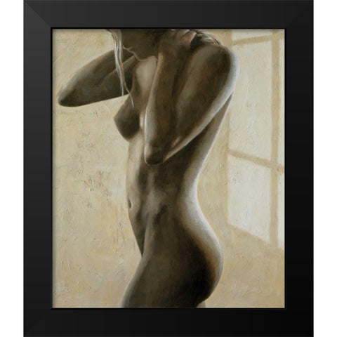 In penombra II Black Modern Wood Framed Art Print by Mariani, Giorgio