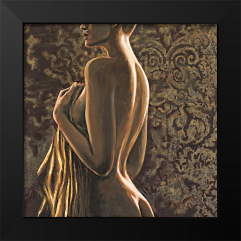 Neoclassico I Black Modern Wood Framed Art Print by Mariani, Giorgio