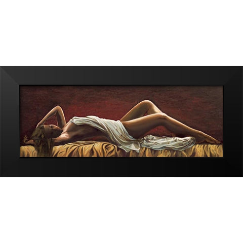 Dolce sognare Black Modern Wood Framed Art Print by Mariani, Giorgio