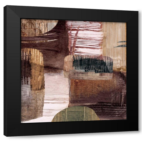 Natural Movement II Black Modern Wood Framed Art Print with Double Matting by Ritts, Graham