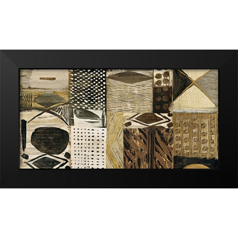 Tanganyika Black Modern Wood Framed Art Print by Ritts, Graham