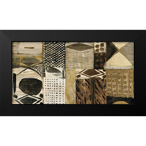 Tanganyika Black Modern Wood Framed Art Print by Ritts, Graham