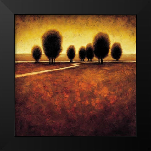 Illumination Black Modern Wood Framed Art Print by Williams, Gregory