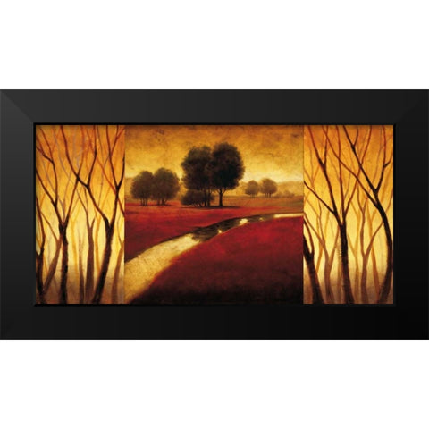 Brilliance Black Modern Wood Framed Art Print by Williams, Gregory