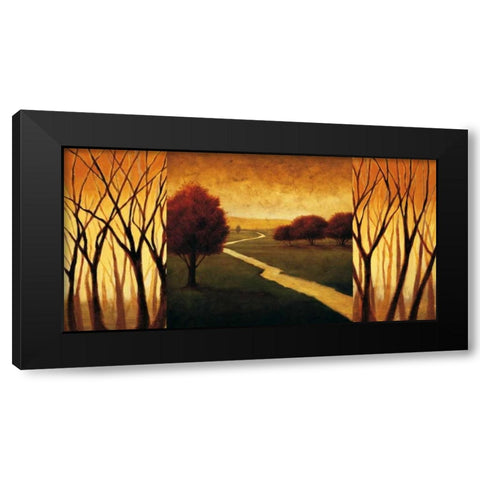 Awakening Black Modern Wood Framed Art Print by Williams, Gregory