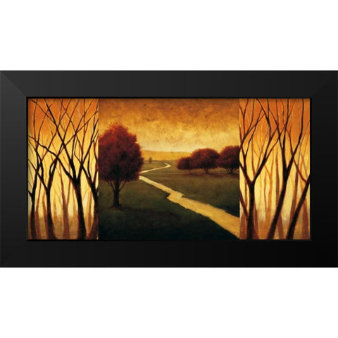 Awakening Black Modern Wood Framed Art Print by Williams, Gregory