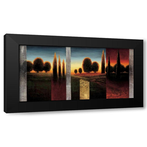 The Glow I Black Modern Wood Framed Art Print with Double Matting by Williams, Gregory
