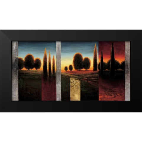The Glow I Black Modern Wood Framed Art Print by Williams, Gregory