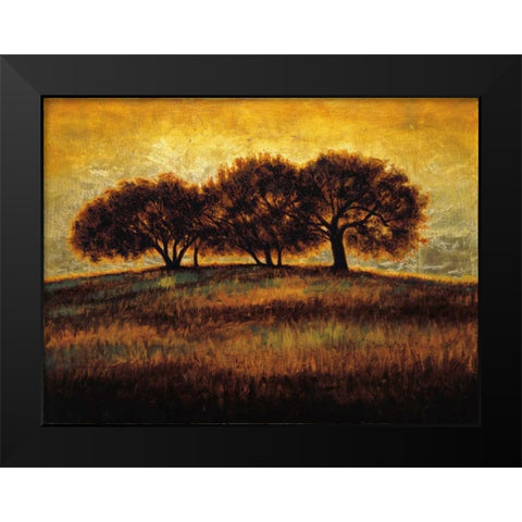 Rising I Black Modern Wood Framed Art Print by Williams, Gregory