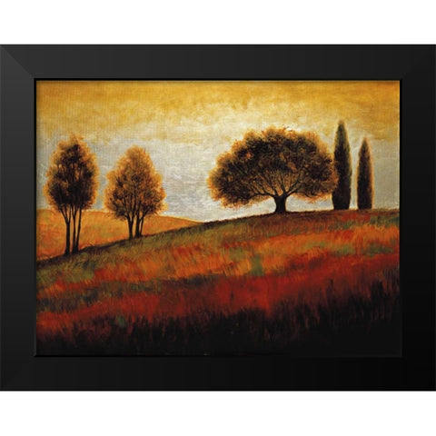 Rising II Black Modern Wood Framed Art Print by Williams, Gregory