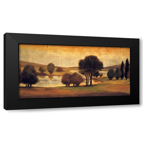 Take me to the River I Black Modern Wood Framed Art Print with Double Matting by Williams, Gregory