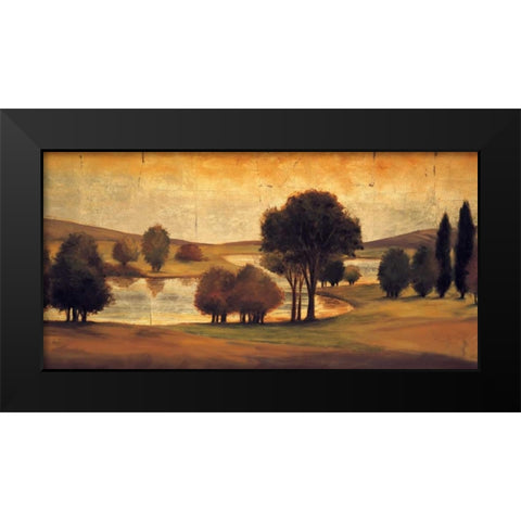 Take me to the River I Black Modern Wood Framed Art Print by Williams, Gregory