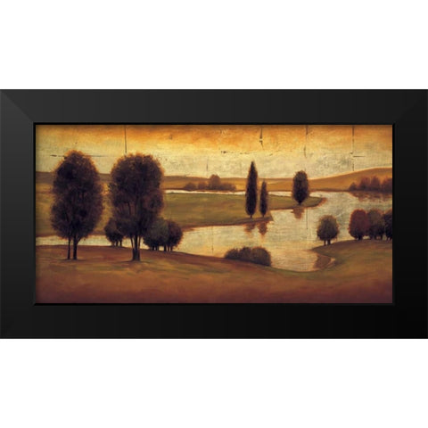 Take me to the River II Black Modern Wood Framed Art Print by Williams, Gregory