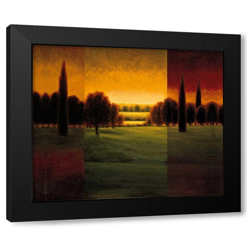 The Break of Dawn I Black Modern Wood Framed Art Print with Double Matting by Williams, Gregory