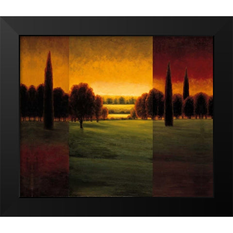 The Break of Dawn I Black Modern Wood Framed Art Print by Williams, Gregory