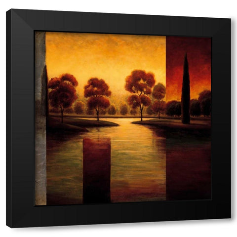 The Break of Dawn II Black Modern Wood Framed Art Print by Williams, Gregory
