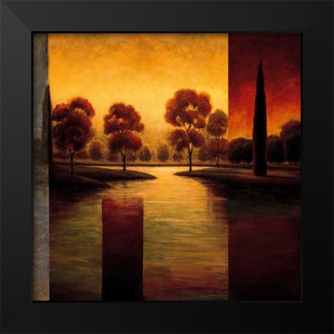 The Break of Dawn II Black Modern Wood Framed Art Print by Williams, Gregory