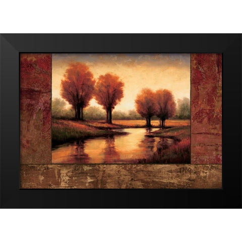 Daybreak II Black Modern Wood Framed Art Print by Williams, Gregory