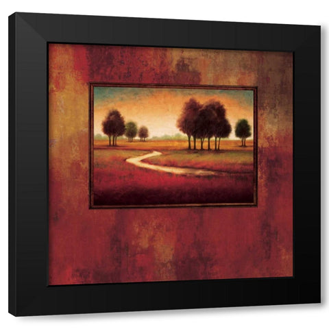 Rejoice II Black Modern Wood Framed Art Print with Double Matting by Williams, Gregory
