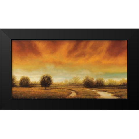 Moment to Moment Black Modern Wood Framed Art Print by Williams, Gregory