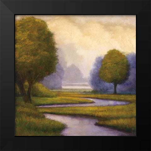 Lavender Sunrise I Black Modern Wood Framed Art Print by Williams, Gregory