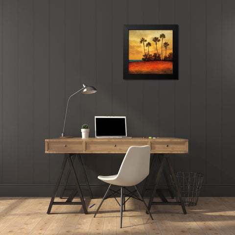 Las Palmas I Black Modern Wood Framed Art Print by Williams, Gregory