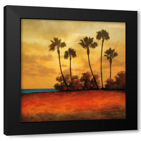 Las Palmas I Black Modern Wood Framed Art Print by Williams, Gregory