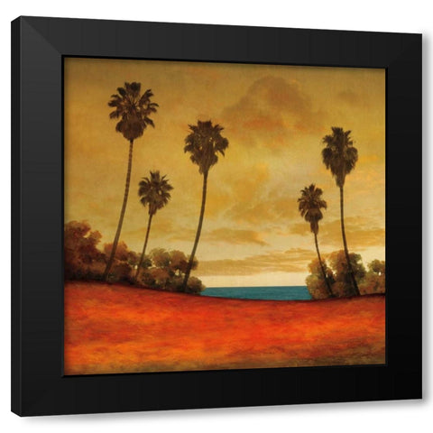 Las Palmas II Black Modern Wood Framed Art Print by Williams, Gregory