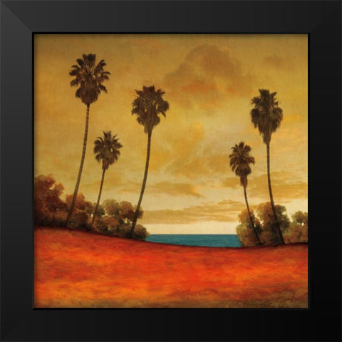 Las Palmas II Black Modern Wood Framed Art Print by Williams, Gregory