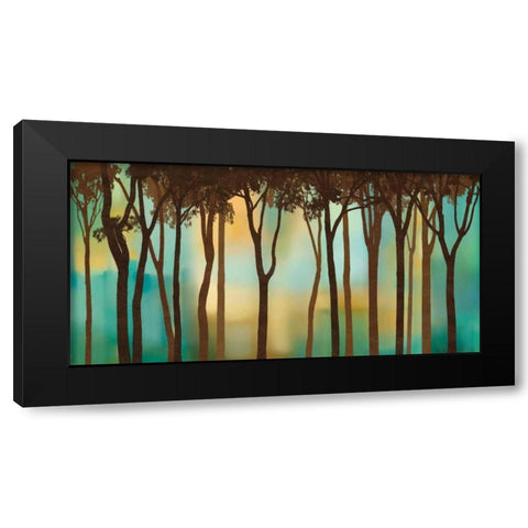 Moonlighting Black Modern Wood Framed Art Print by Williams, Gregory