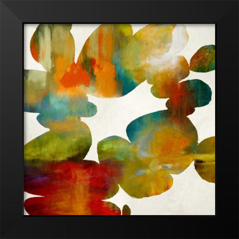 Allegory II Black Modern Wood Framed Art Print by Carlson, Hannah