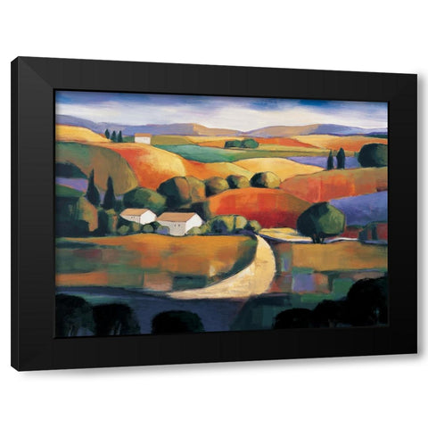 Paso Robles II Black Modern Wood Framed Art Print by Clarke, Janine