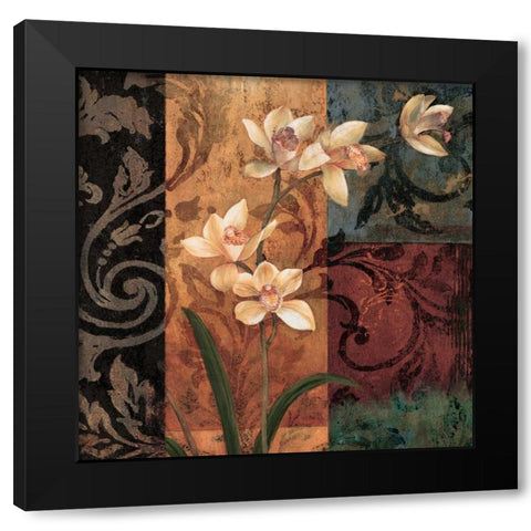 Opulent II Black Modern Wood Framed Art Print by Deveraux, Jill