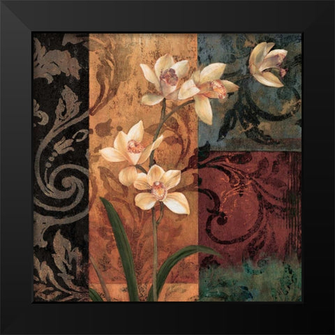 Opulent II Black Modern Wood Framed Art Print by Deveraux, Jill