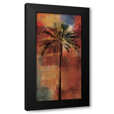 Mustique I Black Modern Wood Framed Art Print with Double Matting by Seba, John