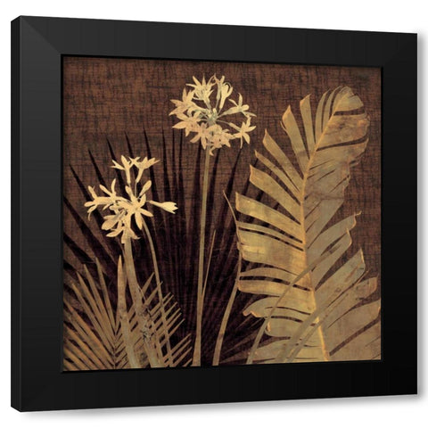 Sanur II Black Modern Wood Framed Art Print by Seba, John
