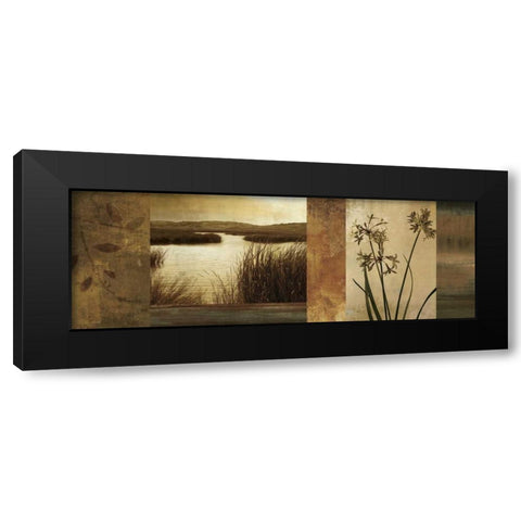 Laguna I Black Modern Wood Framed Art Print by Seba, John