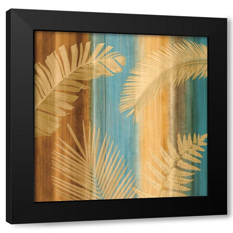 Caribbean I Black Modern Wood Framed Art Print by Seba, John