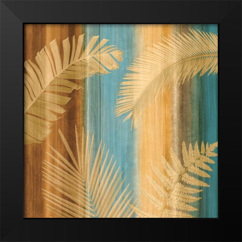 Caribbean I Black Modern Wood Framed Art Print by Seba, John