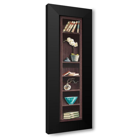 Ricordi di viaggio III Black Modern Wood Framed Art Print with Double Matting by Rossetti, Isabella