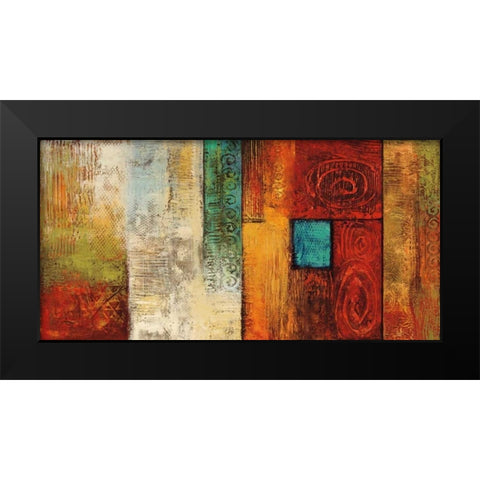Feeling Lucky Black Modern Wood Framed Art Print by Baxter, Jered