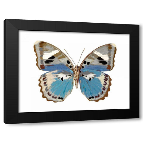 Butterfly in Pink I Black Modern Wood Framed Art Print by Bosco, Julia