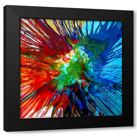 Not Shy IV Black Modern Wood Framed Art Print by Evans, Josh