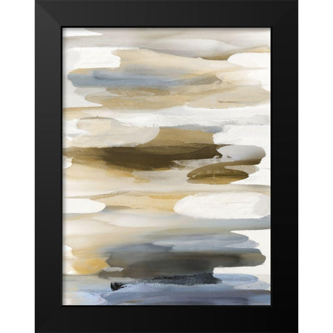 Gesture III Black Modern Wood Framed Art Print by Hanson, Jackie