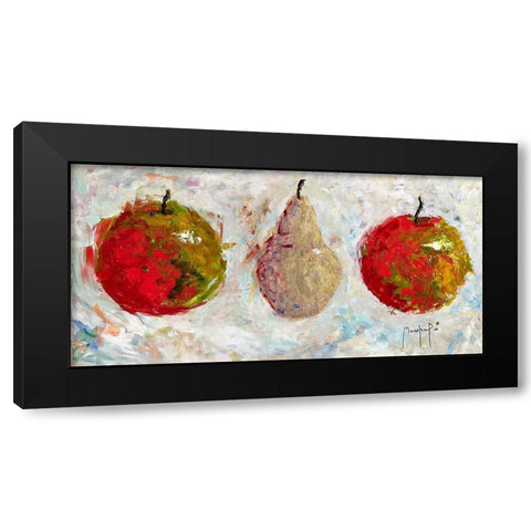 Three Sisters Black Modern Wood Framed Art Print with Double Matting by Foster, Joseph Marshal